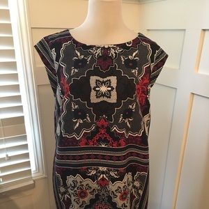 Banana Republic capped sleeved dress